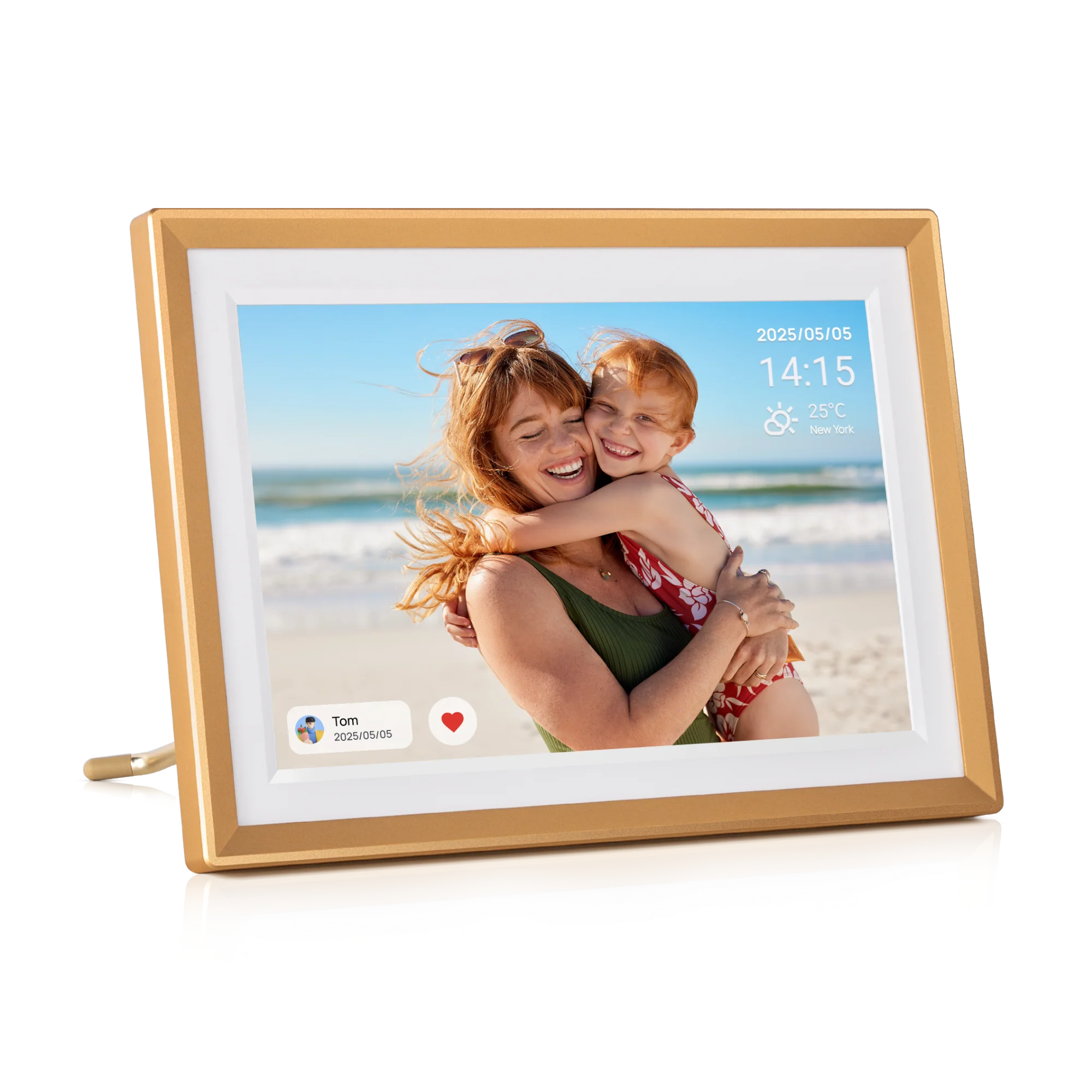 Arzopa D14 Champagne Gold | 14" Digital Photo Frame - Image 12