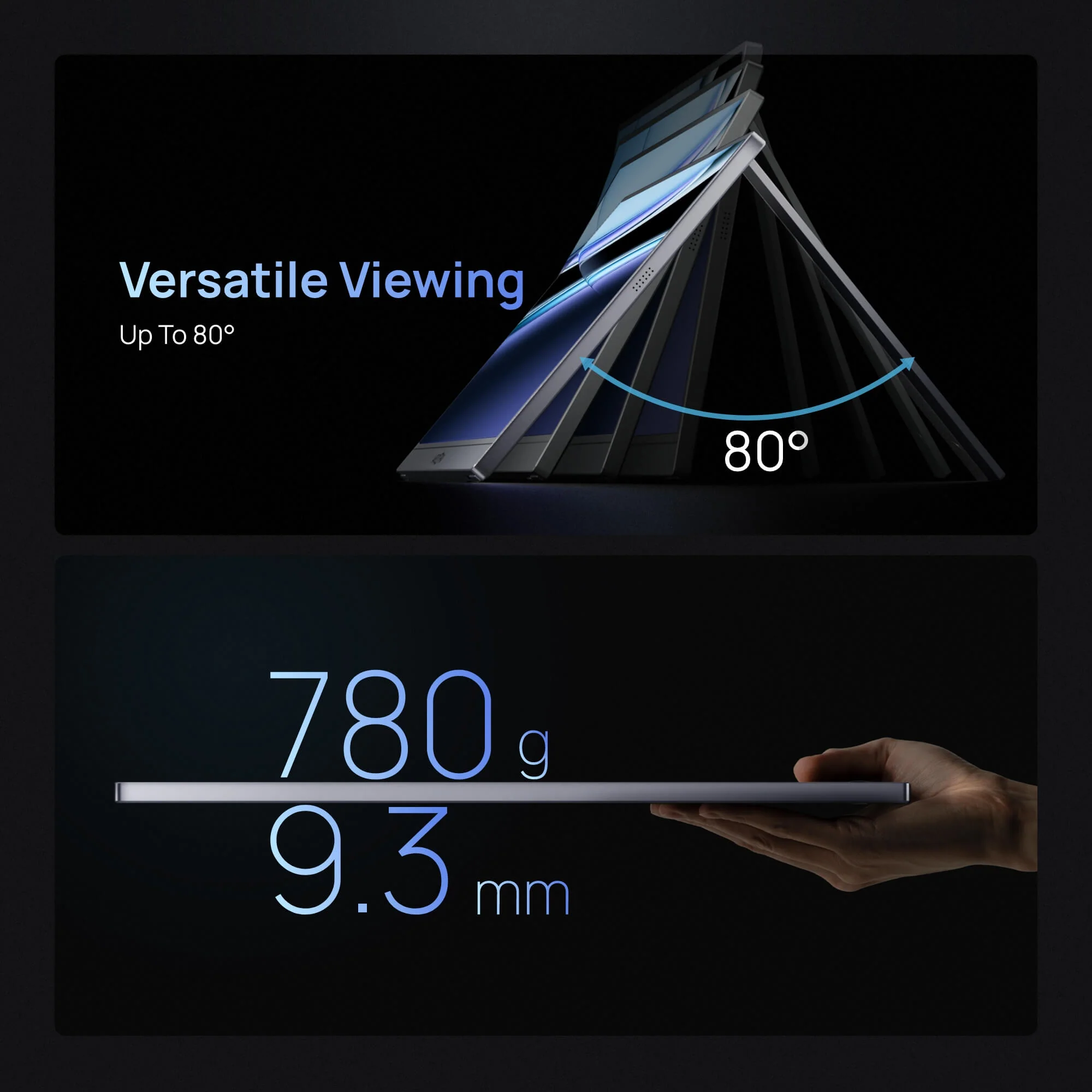 Arzopa Z1FC Grey 16.1" 144Hz FHD 100%sRGB Portable Monitor - Image 6